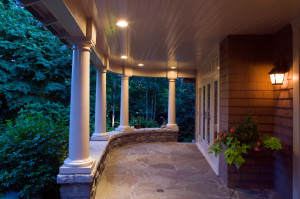 cottage verandah dusk